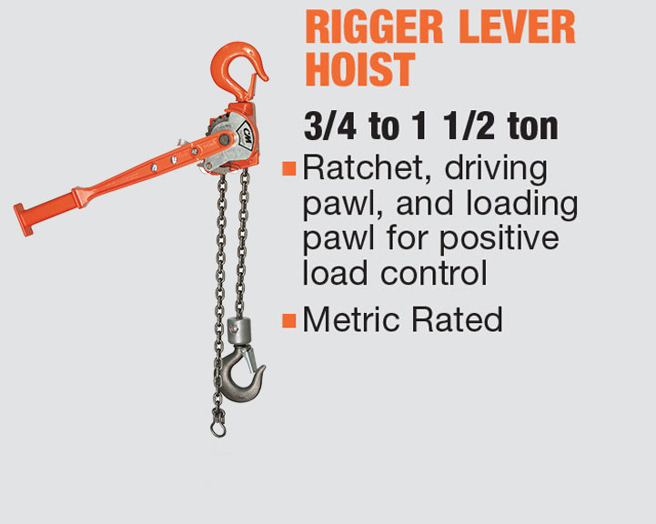 Lever Tools and Pullers - CM Rigger