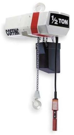 COFFING EC-1016-3-10 Electric Chain Hoist, 1000 lb., 10 ft.
